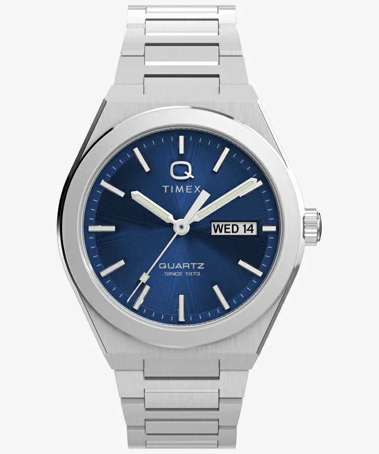 TIMEX Q TIMEX コンチネンタル TW2Y25100 Quartz Unisex Day-Date Watch
