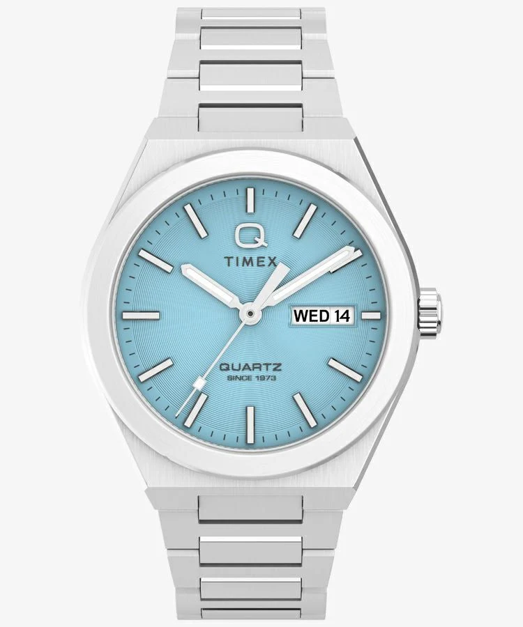 TIMEX Q TIMEX コンチネンタル TW2Y35200 Quartz Unisex Day-Date Watch