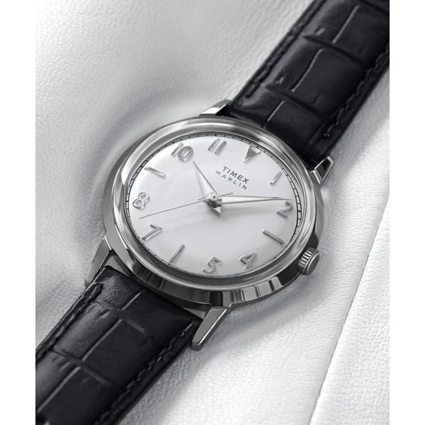 TIMEX TW2Y37600 TIMEX Marlin 34mm Silver Watch - 1-Year Warranty, Genuine Product, Stylish Design - Image 5