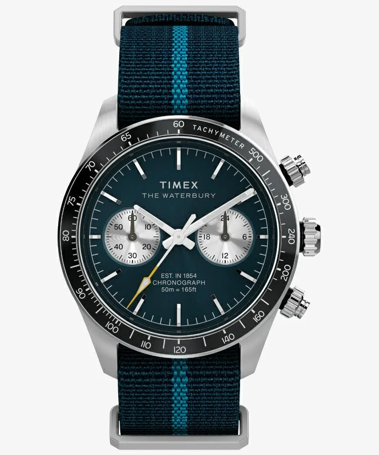 TIMEX Waterbury Heritage TW2Y39000 Chronograph Quartz Unisex Watch