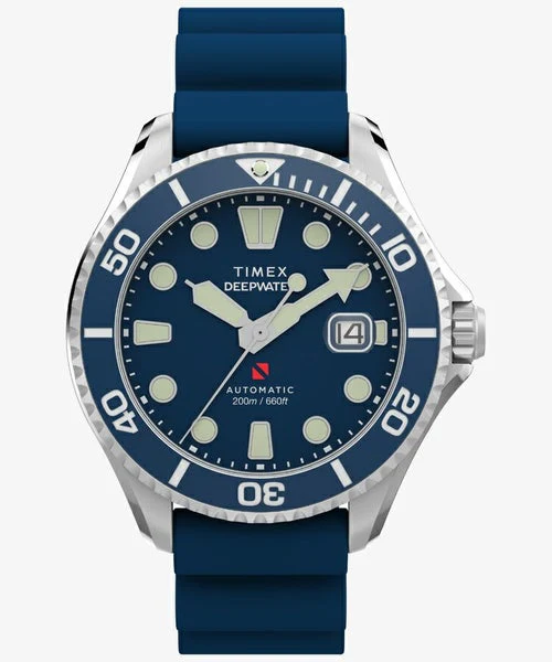 TIMEX Deep Water Meridian 200 TW2Y39900 Automatic Quartz Unisex Watch - Image 2