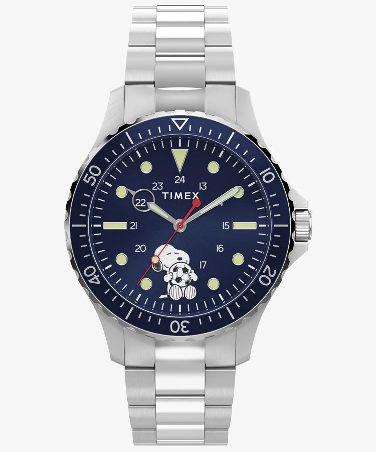 TIMEX Peanuts TW2Y53900 Navigation Watch with Unique Design and Durable Build