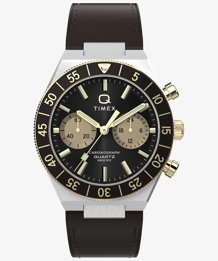TIMEX Q TIMEX x コンチネンタル TW2Y56000 Quartz Unisex Chrono Watch