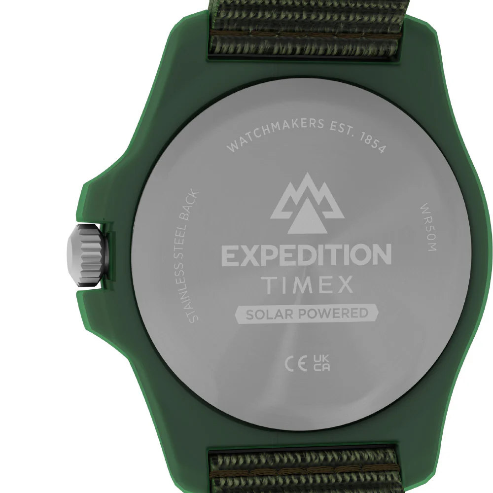TIMEX TW2Y61400 Expedition Freedive Solar 1-Year Warranty Green Durable Water Resistant Eco-Friendly Solar Power - Image 3