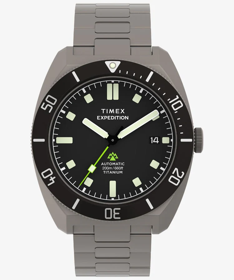 TIMEX Expedition Pioneer TW2Y63800 Titanium Automatic Unisex Watch