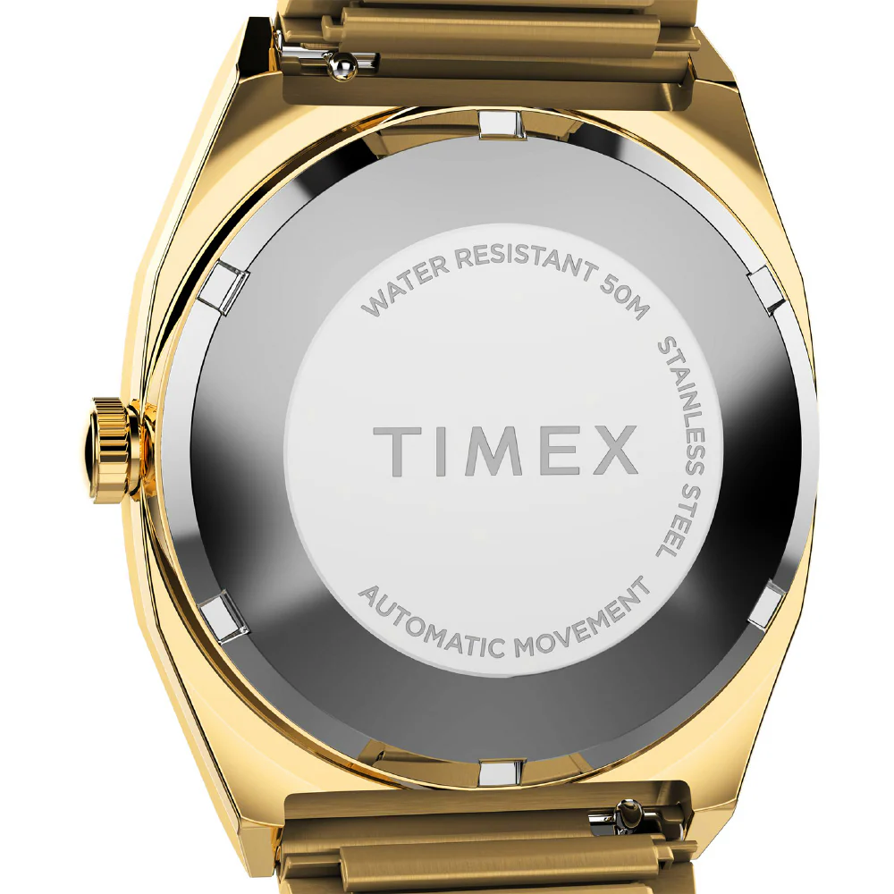 TIMEX TW2Y67700 1983 E-Line Automatic 1 Year Warranty Green Stainless Steel Water Resistant - Image 3