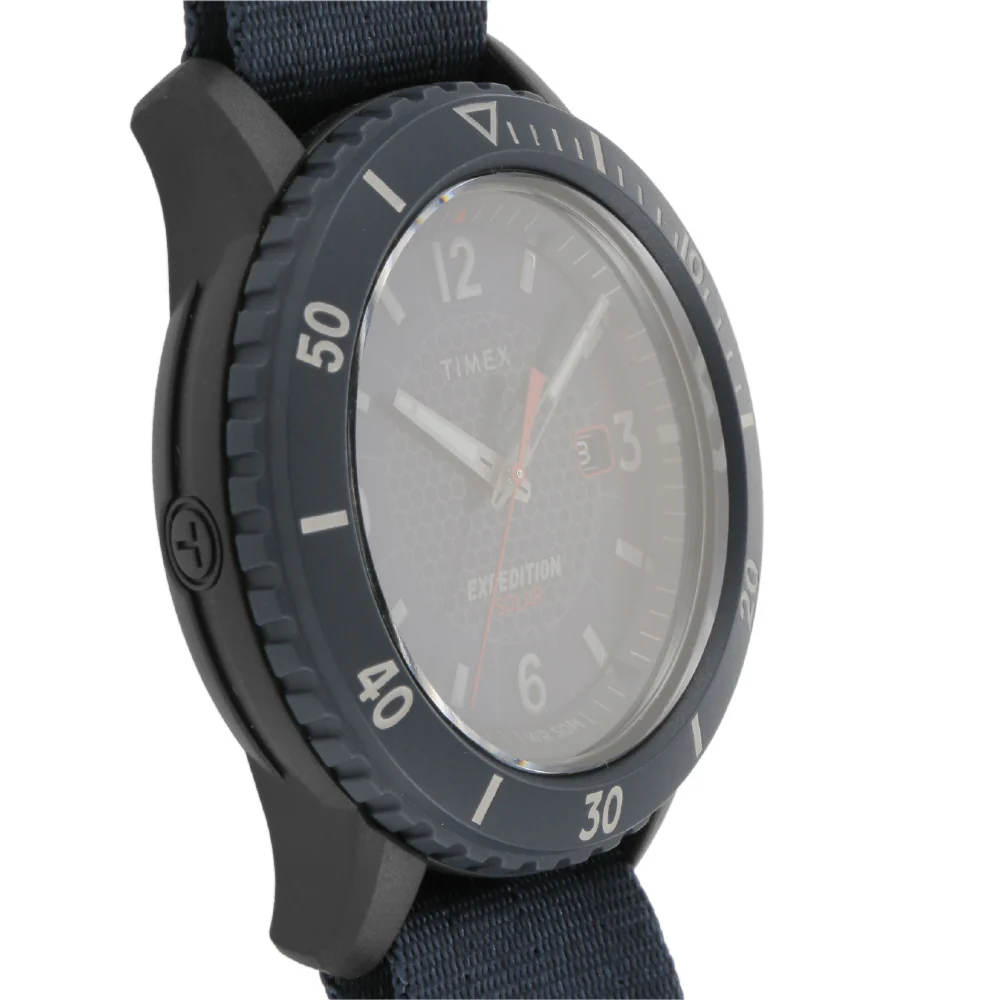 TIMEX TW4B14300 Expedition Gallatin Solar Eco-Friendly Blue Strap Water Resistant 1-Year Warranty Authentic - Image 2