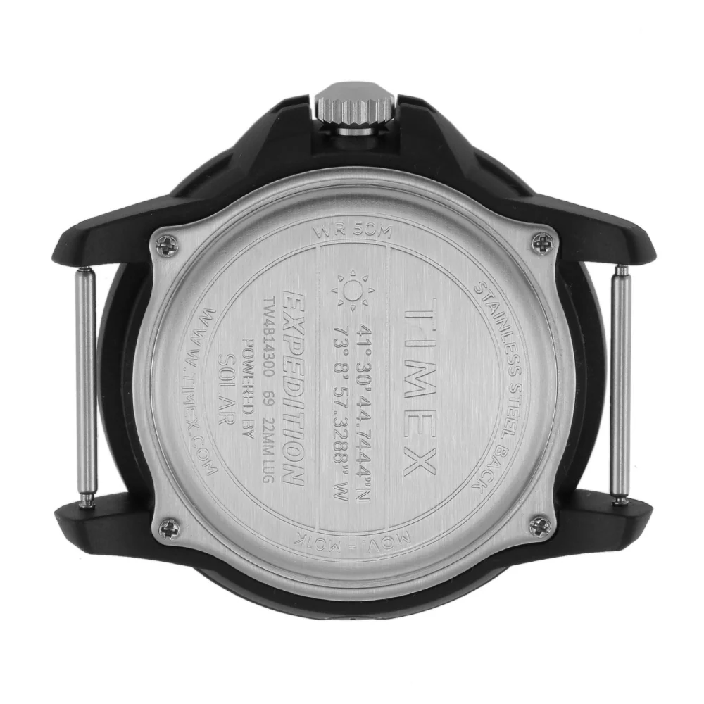 TIMEX TW4B14300 Expedition Gallatin Solar Eco-Friendly Blue Strap Water Resistant 1-Year Warranty Authentic - Image 5