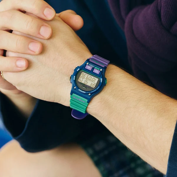 TIMEX TW5M54600 Timex Ironman 8 Lap - 1-Year Warranty, Green & Purple Sports Watch [Genuine Product] - Image 8