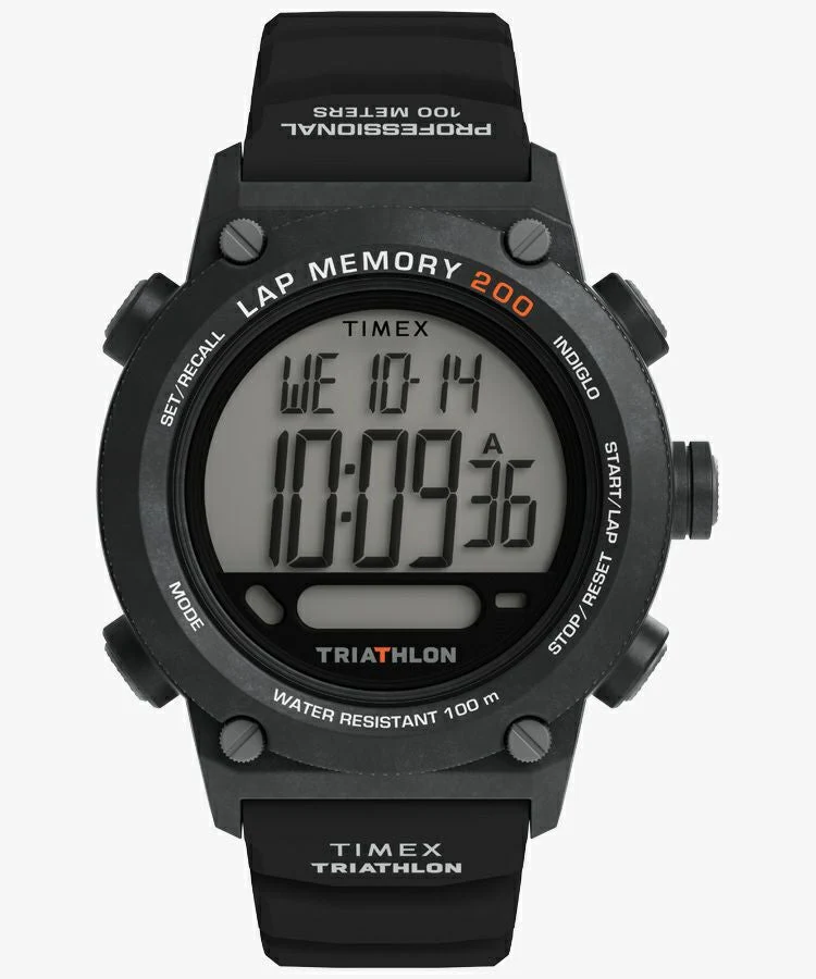 TIMEX Triathlon TW5M66900 Quartz Unisex 200 Lap Watch