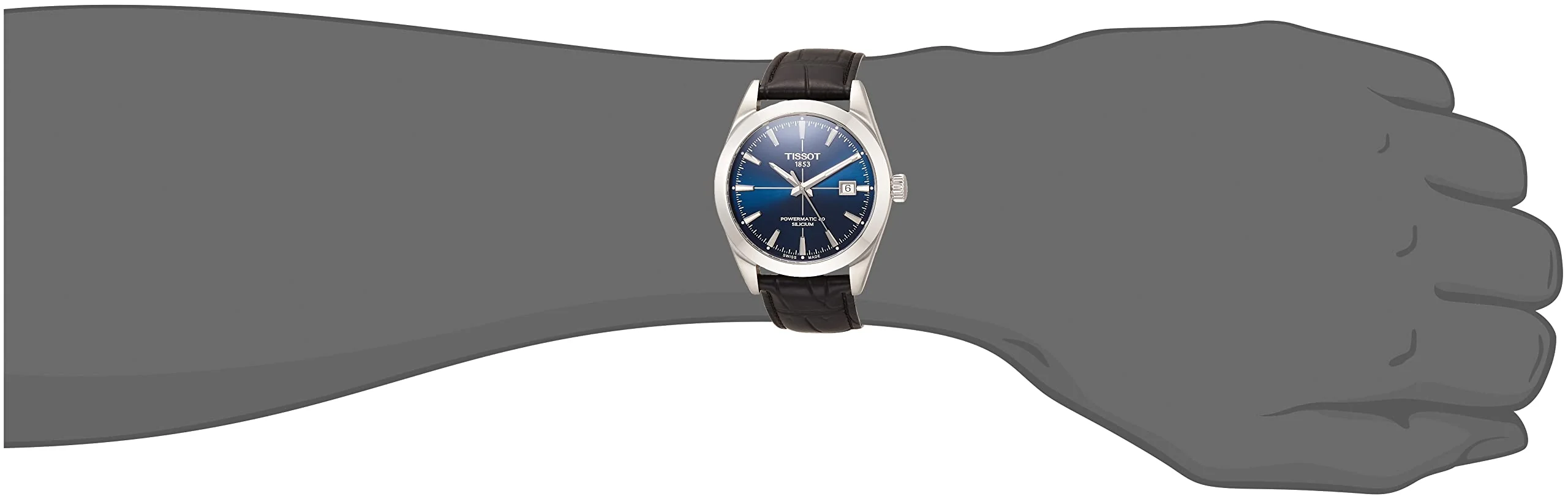 TISSOT Gentleman Powermatic 80 T127.407.16.041.01 Automatic Watch - Image 2