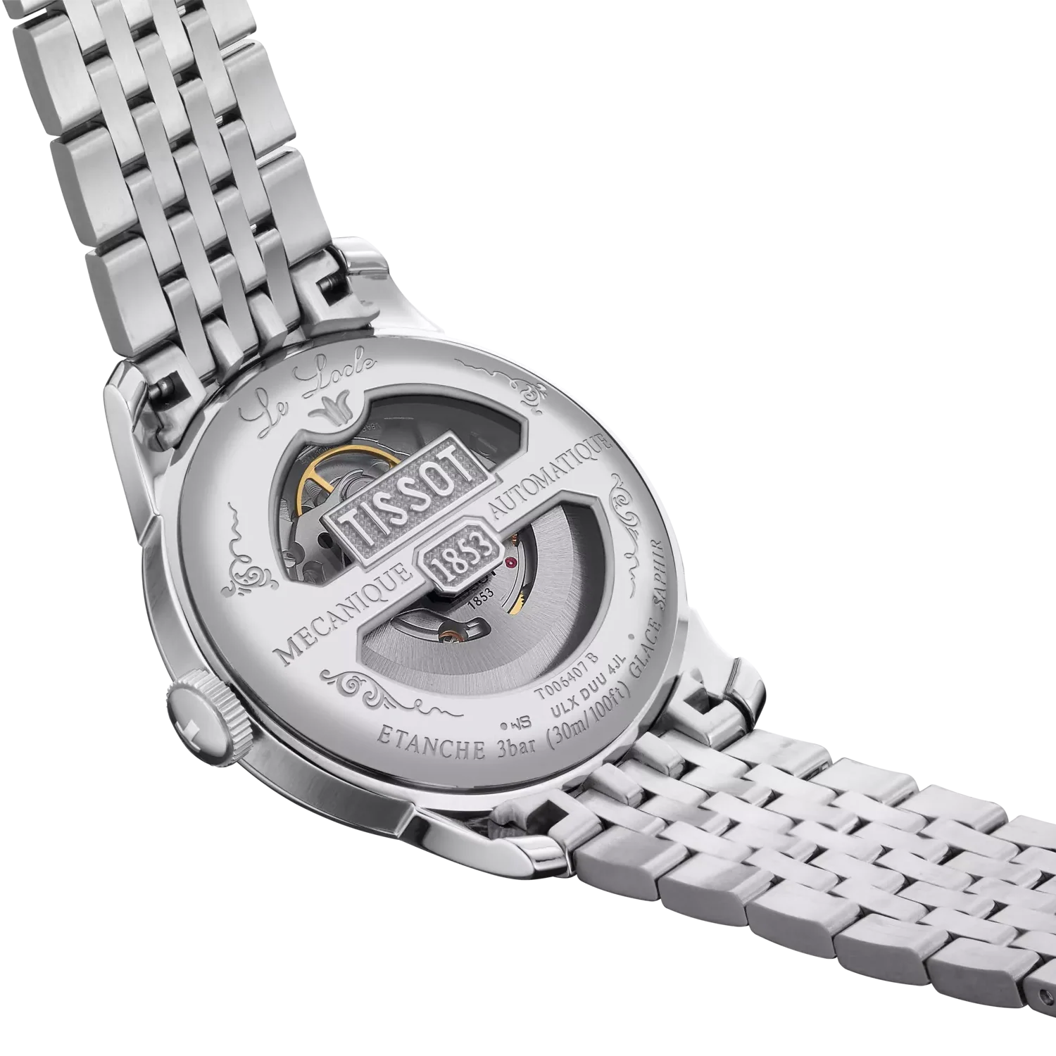 TISSOT T006.407.11.033.03 Swiss Automatic Movement Stainless Steel Case Water Resistant Elegant Design - Image 14