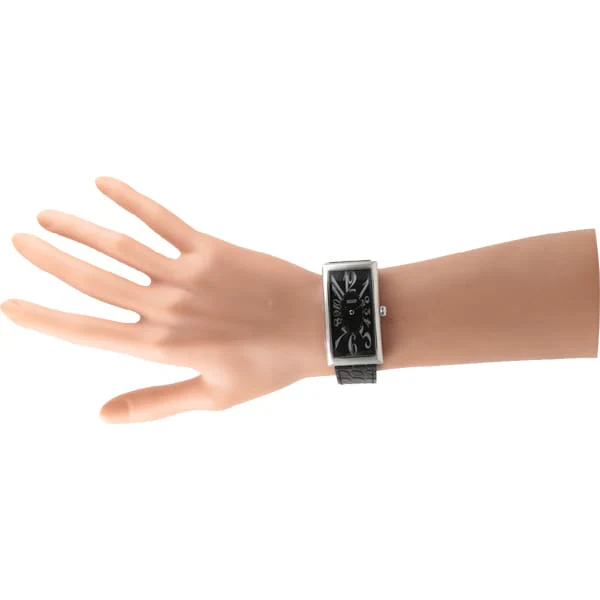 TISSOT T117.509.16.052.00 Banana QT BK SS Carf - Stylish Quartz Watch with Black Stainless Steel Band [Parallel Import] - Image 6