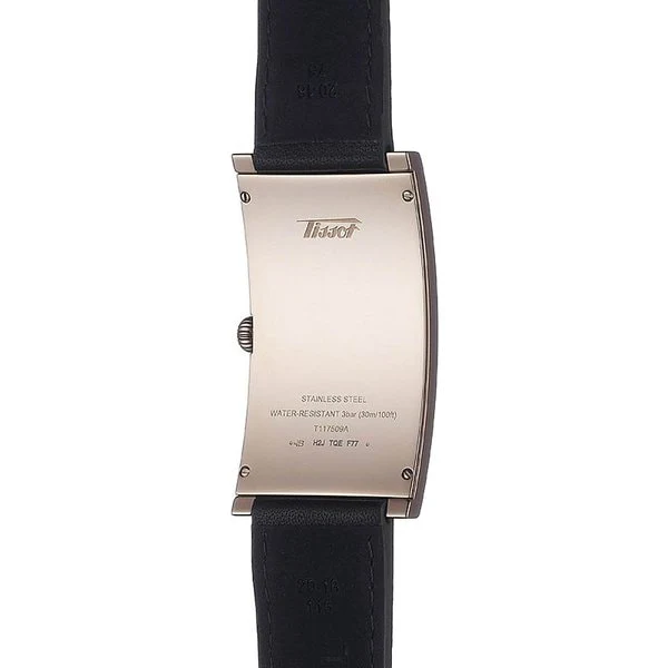 TISSOT T117.509.36.052.00 Heritage Banana Black PVD Calf Leather 2 Year Warranty Classic Design Men's Watch - Image 8