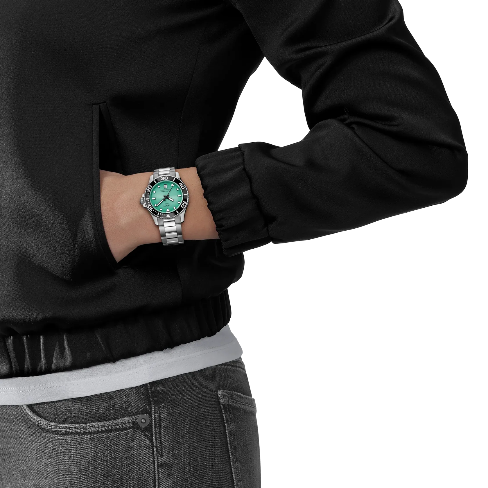 TISSOT Seastar 1000 T1202101109100 36mm Quartz Men Unisex Watch - Image 2