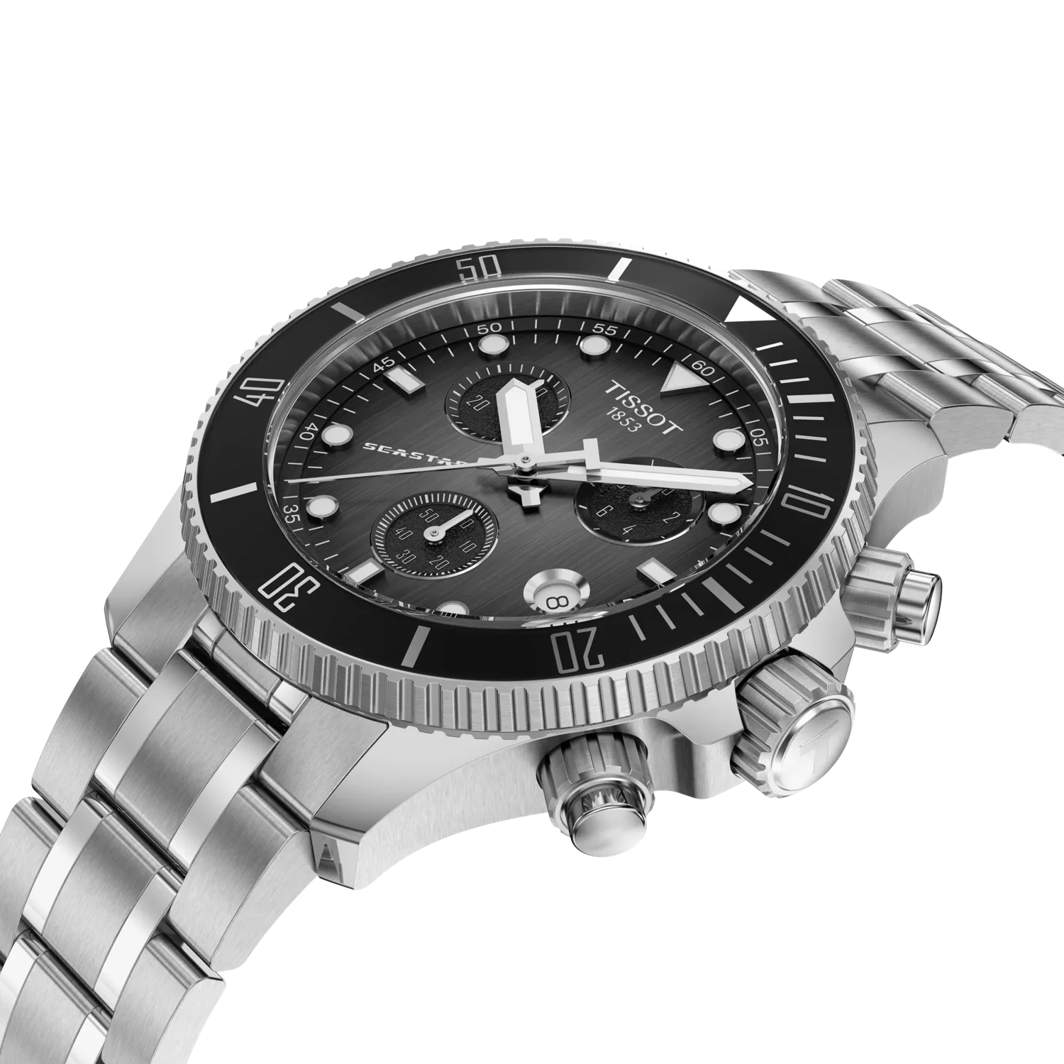 TISSOT T120.217.11.061.00 Swiss Made Elegant Design Stainless Steel Case Water Resistant 38mm Dial - Image 8