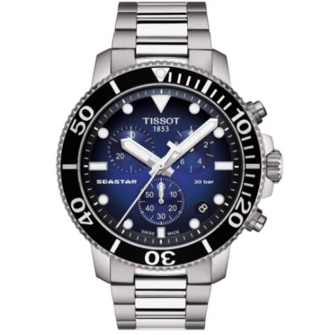 TISSOT T1204171104101 Quartz Chrono Heikou Blue - Stylish Swiss Watch with Chronograph Functionality [Parallel Import]