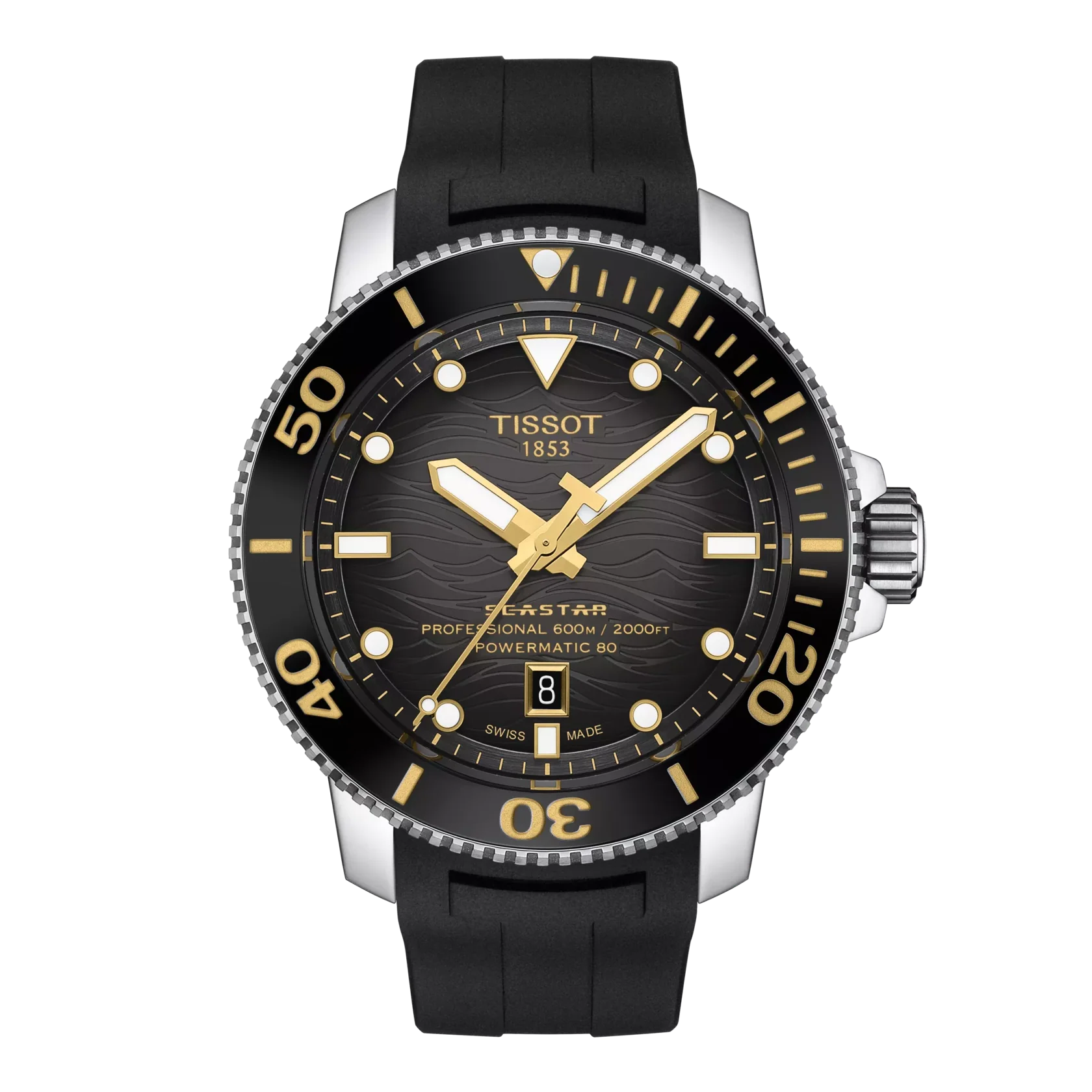 TISSOT T120.607.17.441.01 Swiss Automatic Movement Water Resistant Elegant Design Stainless Steel Bracelet