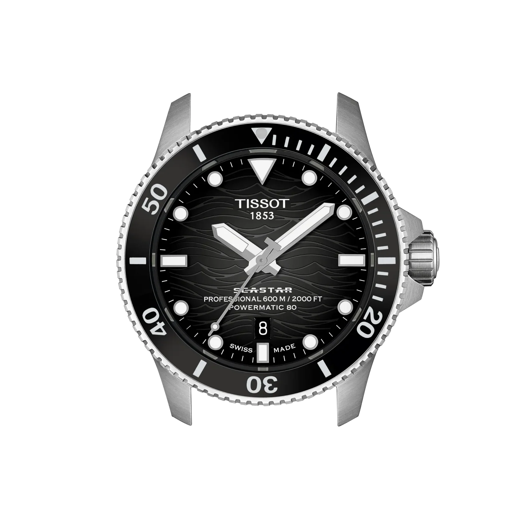 TISSOT Seastar 2000 T1209071105100 44mm Automatic Men Unisex Watch - Image 6