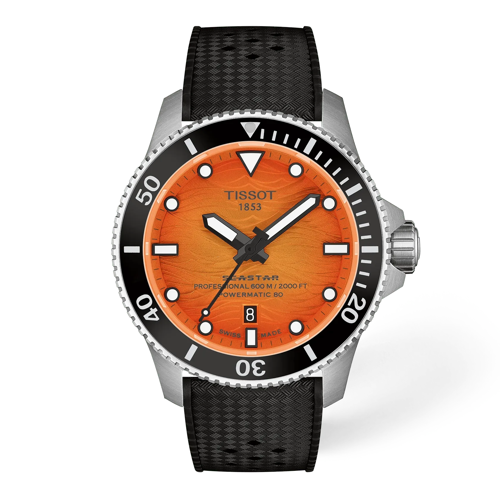 TISSOT Seastar 2000 T1209071728100 44mm Automatic Men Unisex Watch