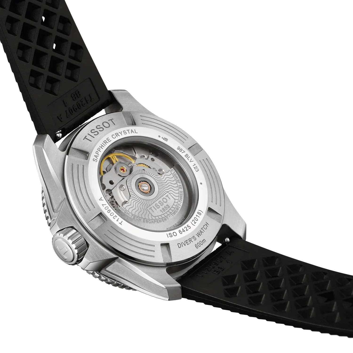 TISSOT Seastar 2000 T1209071728100 44mm Automatic Men Unisex Watch - Image 6