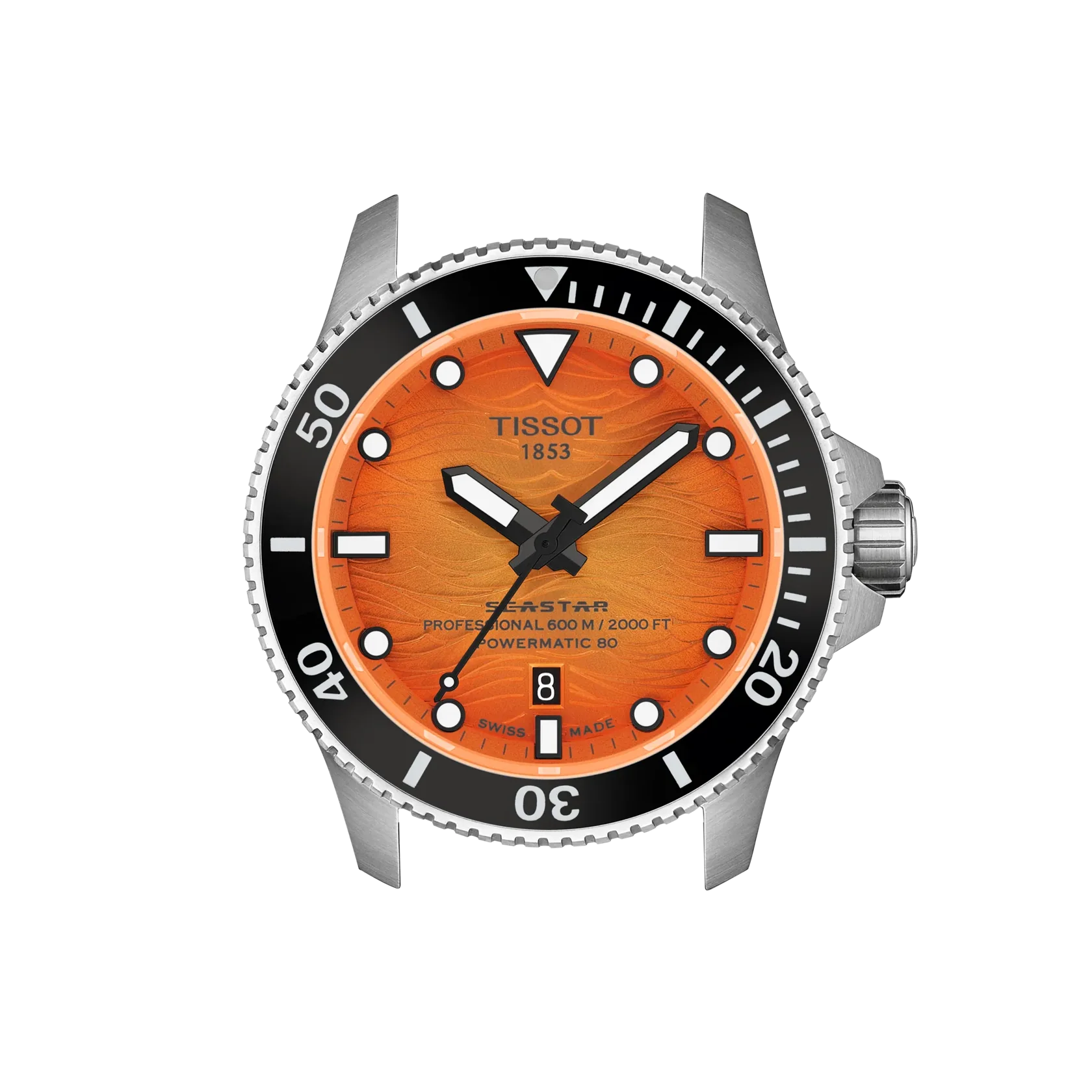 TISSOT Seastar 2000 T1209071728100 44mm Automatic Men Unisex Watch - Image 8