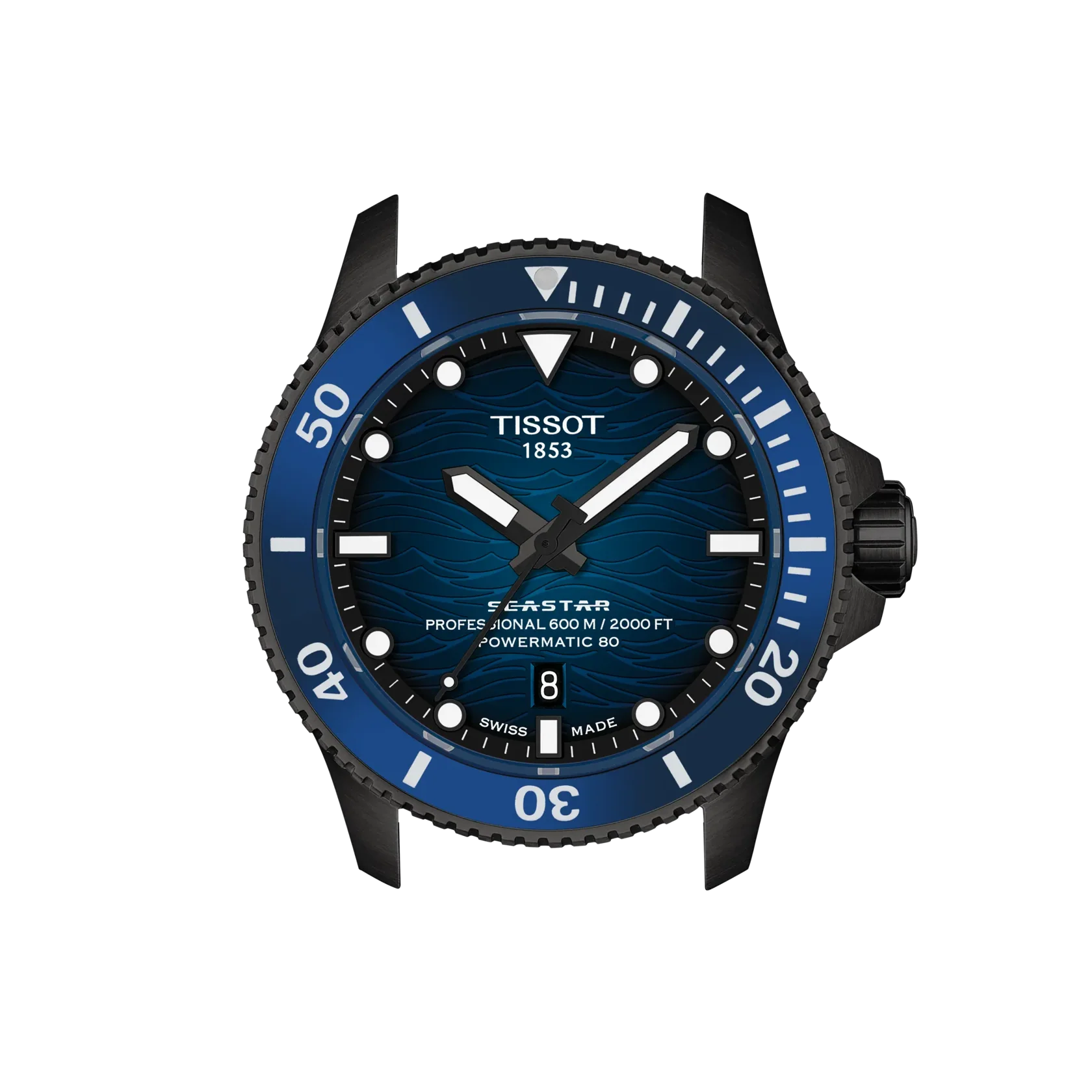 TISSOT Seastar 2000 T1209073704100 44mm Automatic Men's Watch - Image 6