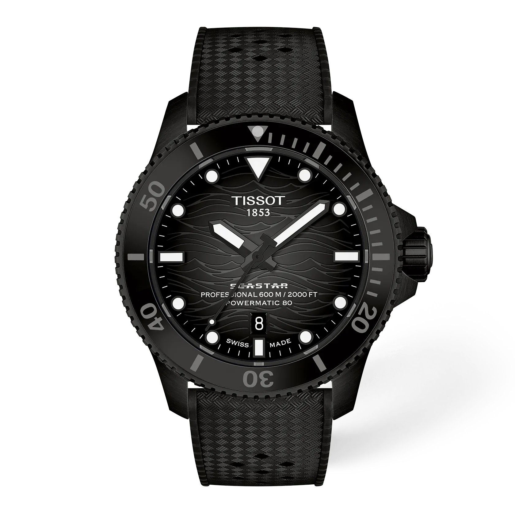 TISSOT Seastar 2000 T1209073705100 Automatic 44mm Men's Watch
