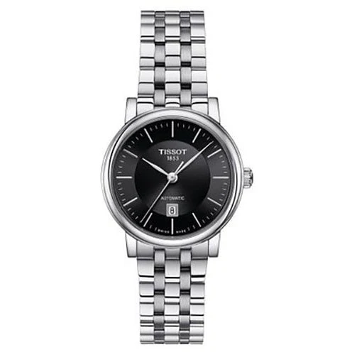 TISSOT T122.207.11.051.00 TISSOT CARSON AT BK SS L Black Watch - Elegant Men's Timepiece