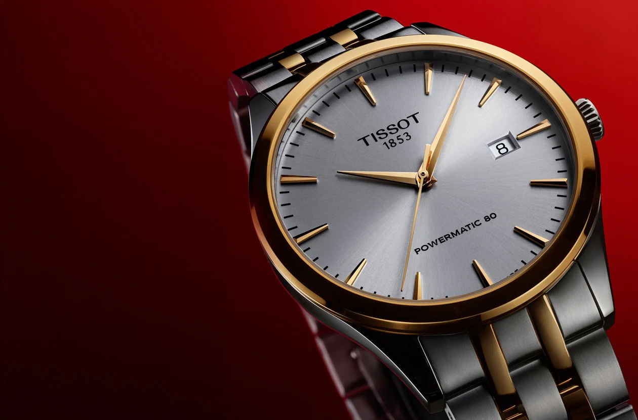 TISSOT T125.617.37.067.00 Elegant Swiss Design Stainless Steel Case Water Resistant Quartz Movement