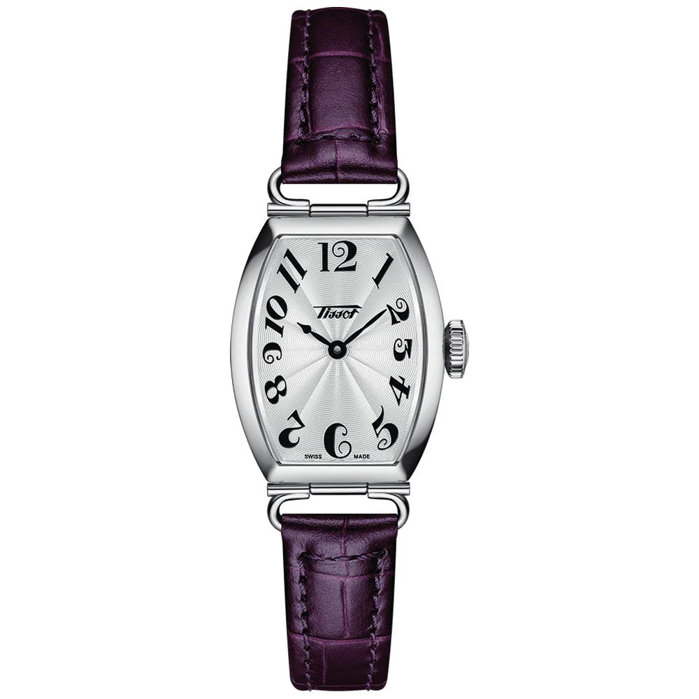 TISSOT T1281091603200 Elegant Quartz Small Lady Watch with Leather Strap and Water Resistance