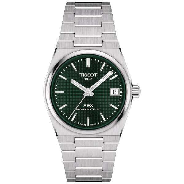 TISSOT T137.207.11.091.00 PRX Automatic Watch with 2 Year Warranty, Stylish Design, and Swiss Precision for Everyday Elegance