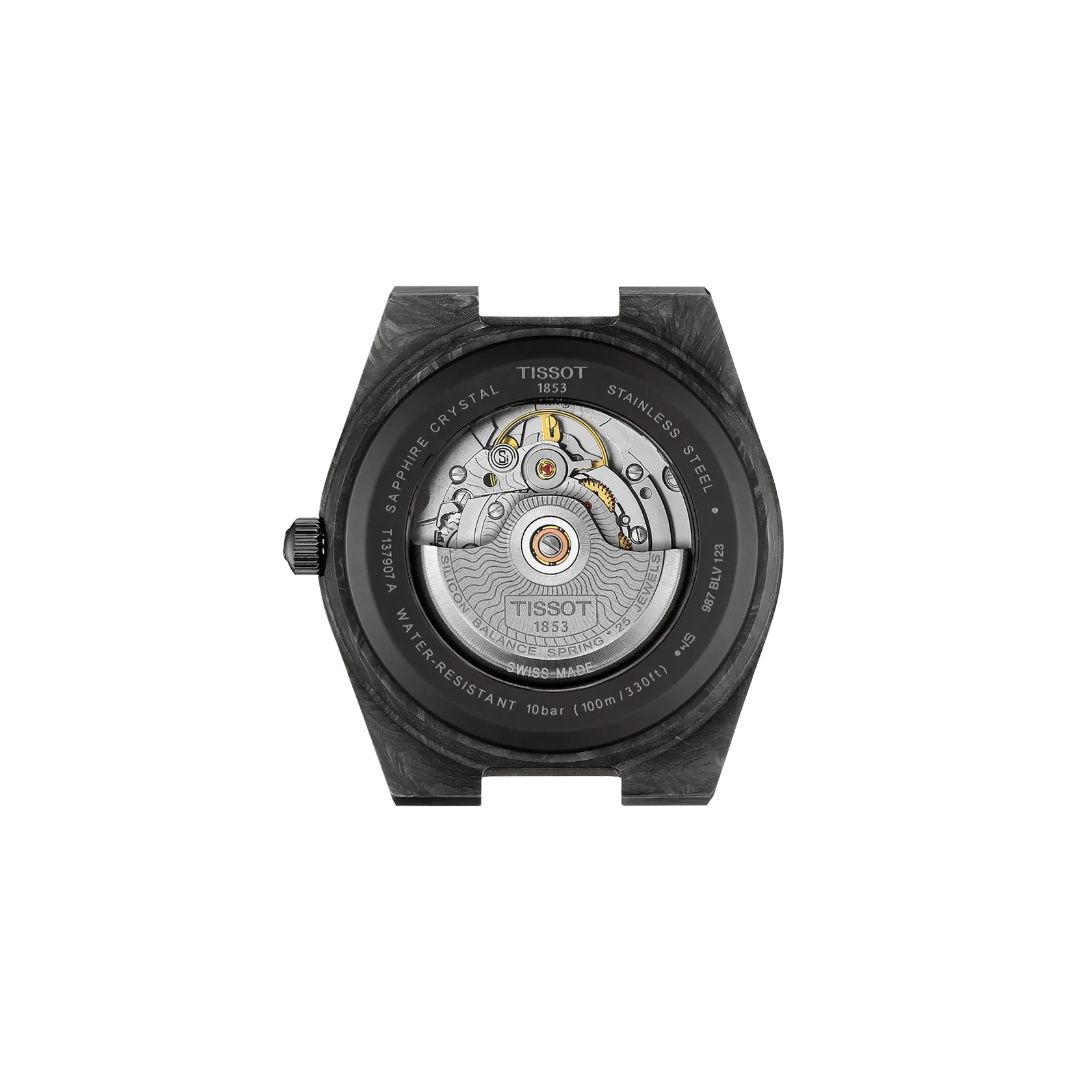 TISSOT T137.907.97.201.00 TISSOT PRX Carbon 40.5mm - Image 3