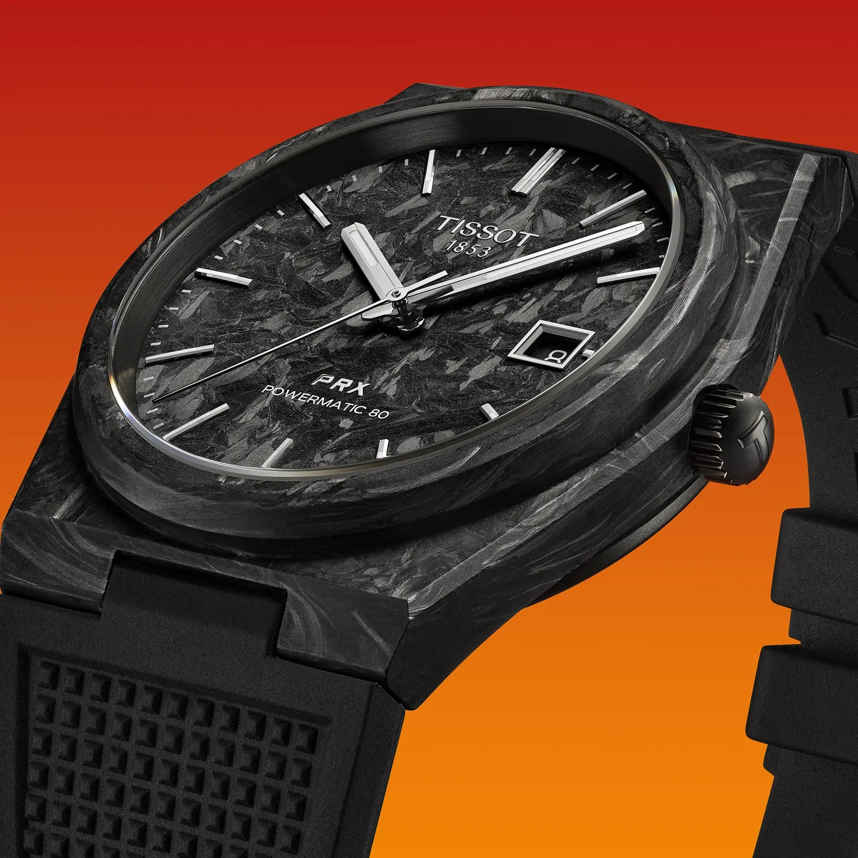 TISSOT T137.907.97.201.00 TISSOT PRX Carbon 40.5mm - Image 7