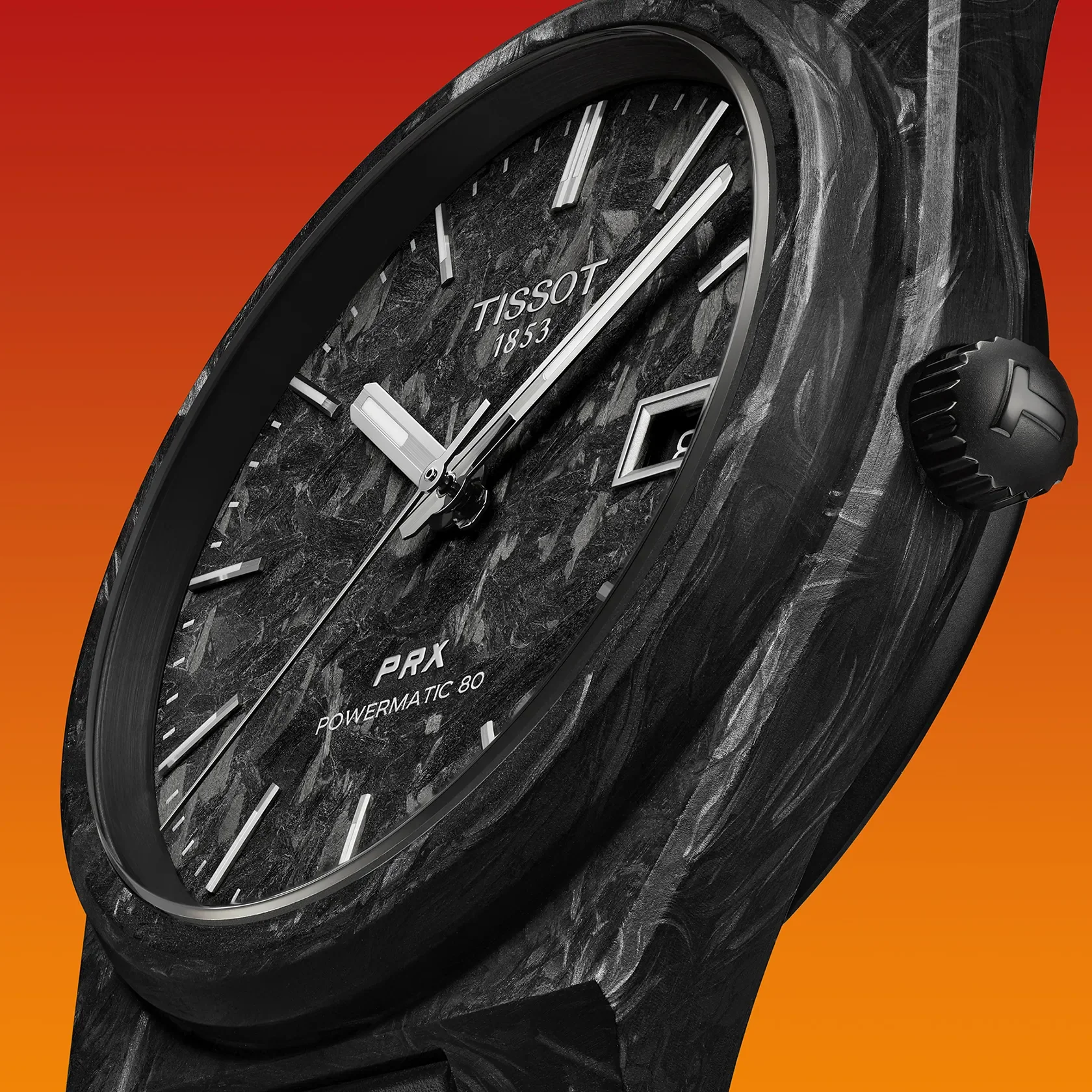 TISSOT T137.907.97.201.00 TISSOT PRX Carbon 40.5mm - Image 8