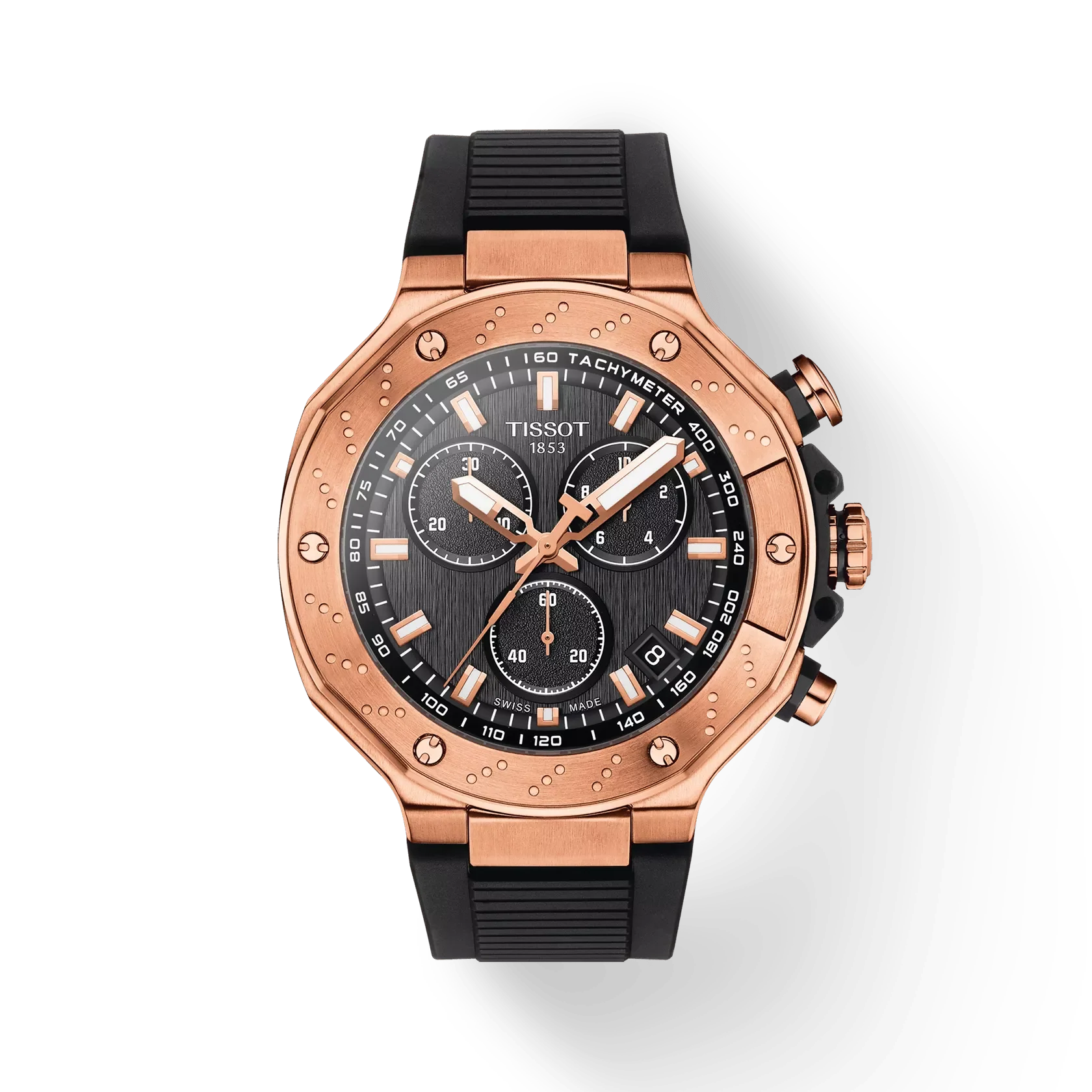 TISSOT T141.417.37.051.00 Elegant Swiss Quartz Watch Water Resistant Stainless Steel Case Sapphire Crystal