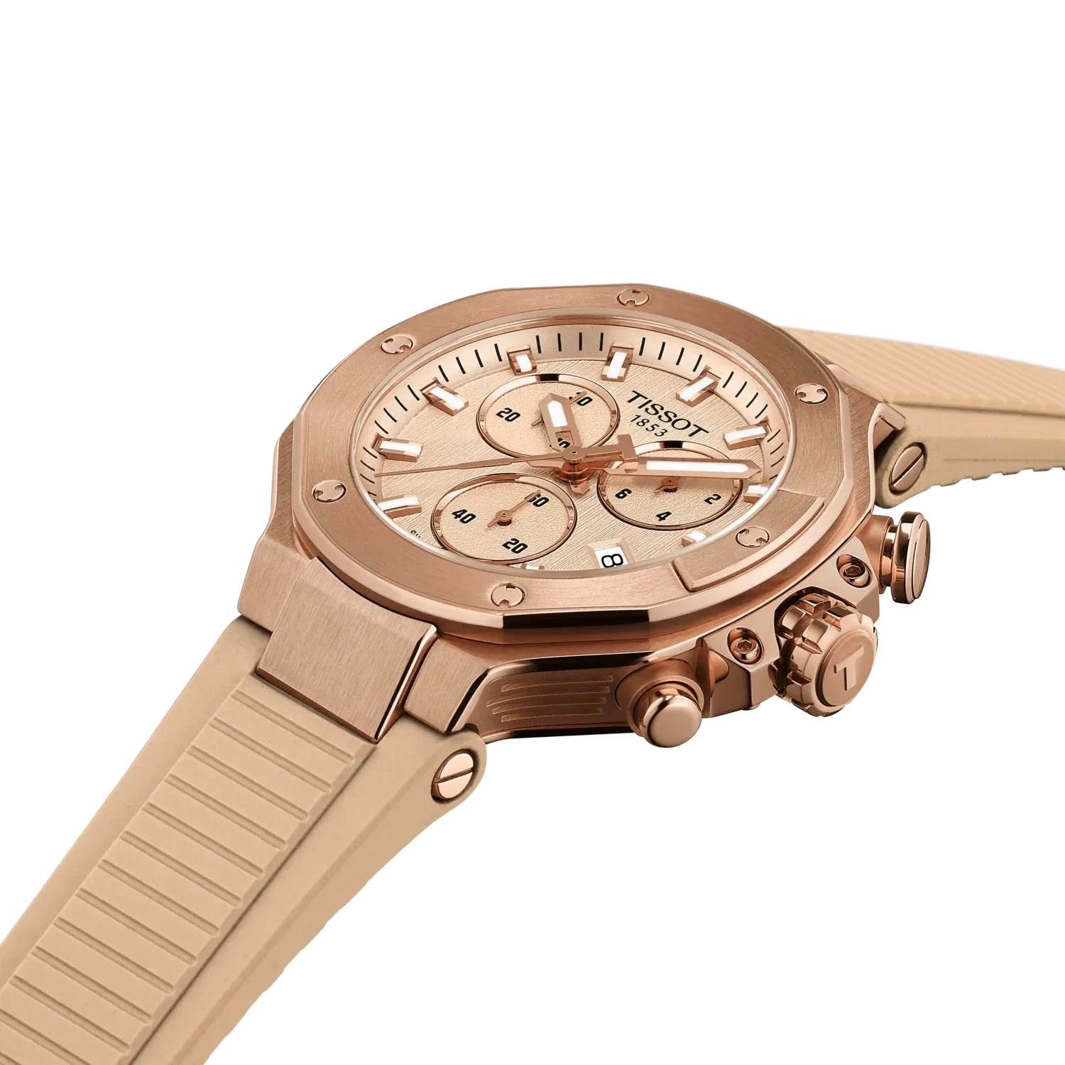 TISSOT T141.817.37.501.00 Swiss Automatic Movement Elegant Silver Dial Stainless Steel Case Water Resistant - Image 10