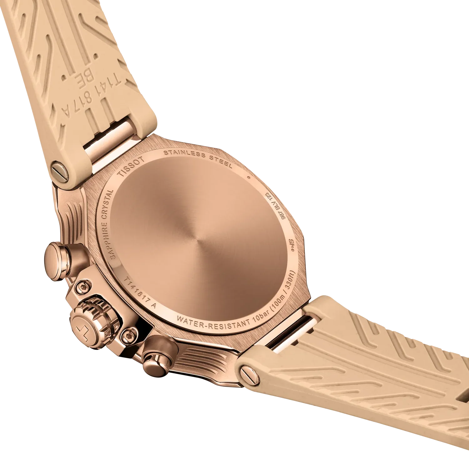 TISSOT T141.817.37.501.00 Swiss Automatic Movement Elegant Silver Dial Stainless Steel Case Water Resistant - Image 12