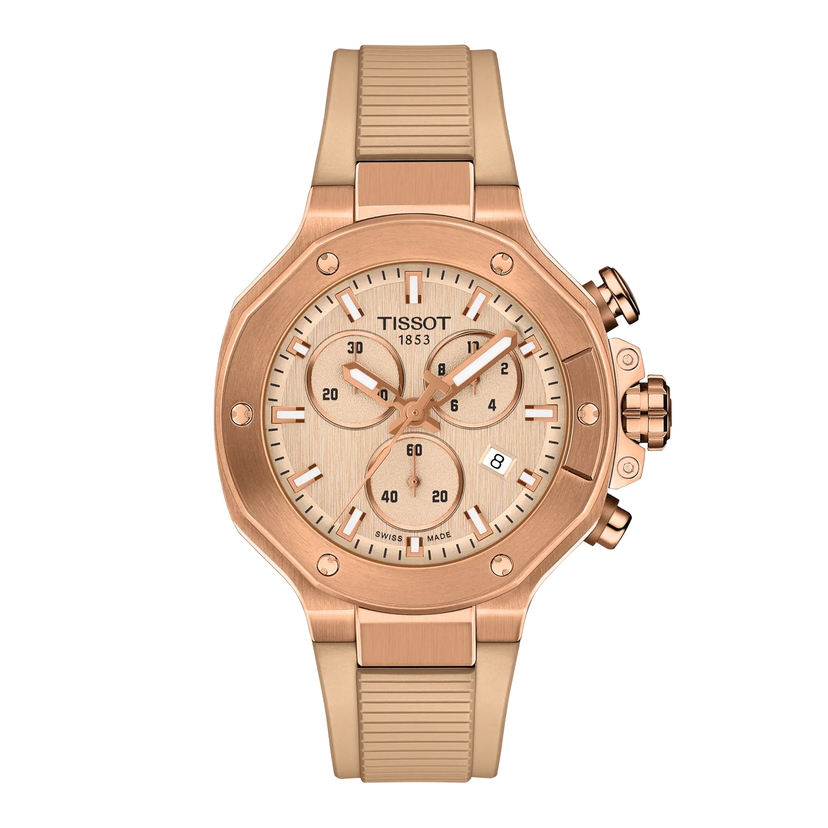 TISSOT T141.817.37.501.00 Swiss Automatic Movement Elegant Silver Dial Stainless Steel Case Water Resistant - Image 14