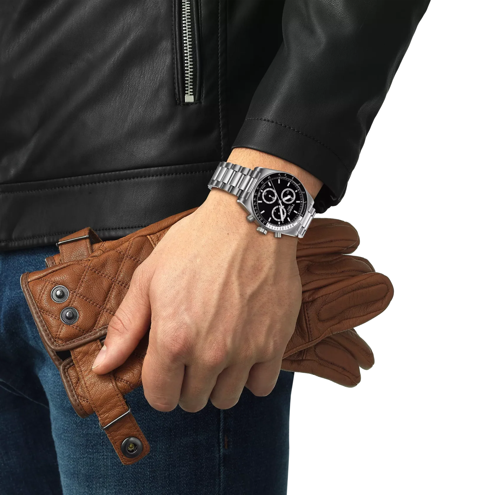 TISSOT T149.417.11.051.00 Elegant Swiss Design Stainless Steel Case Water Resistant Quartz Movement - Image 8
