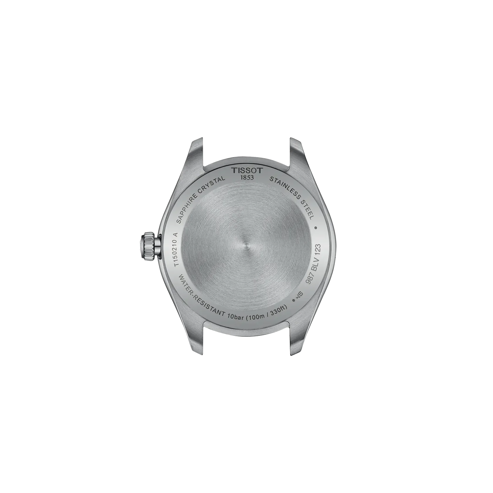 TISSOT T150.210.11.351.00 Swiss Automatic Watch Elegant Design Stainless Steel Case Water Resistant Sapphire Crystal - Image 6