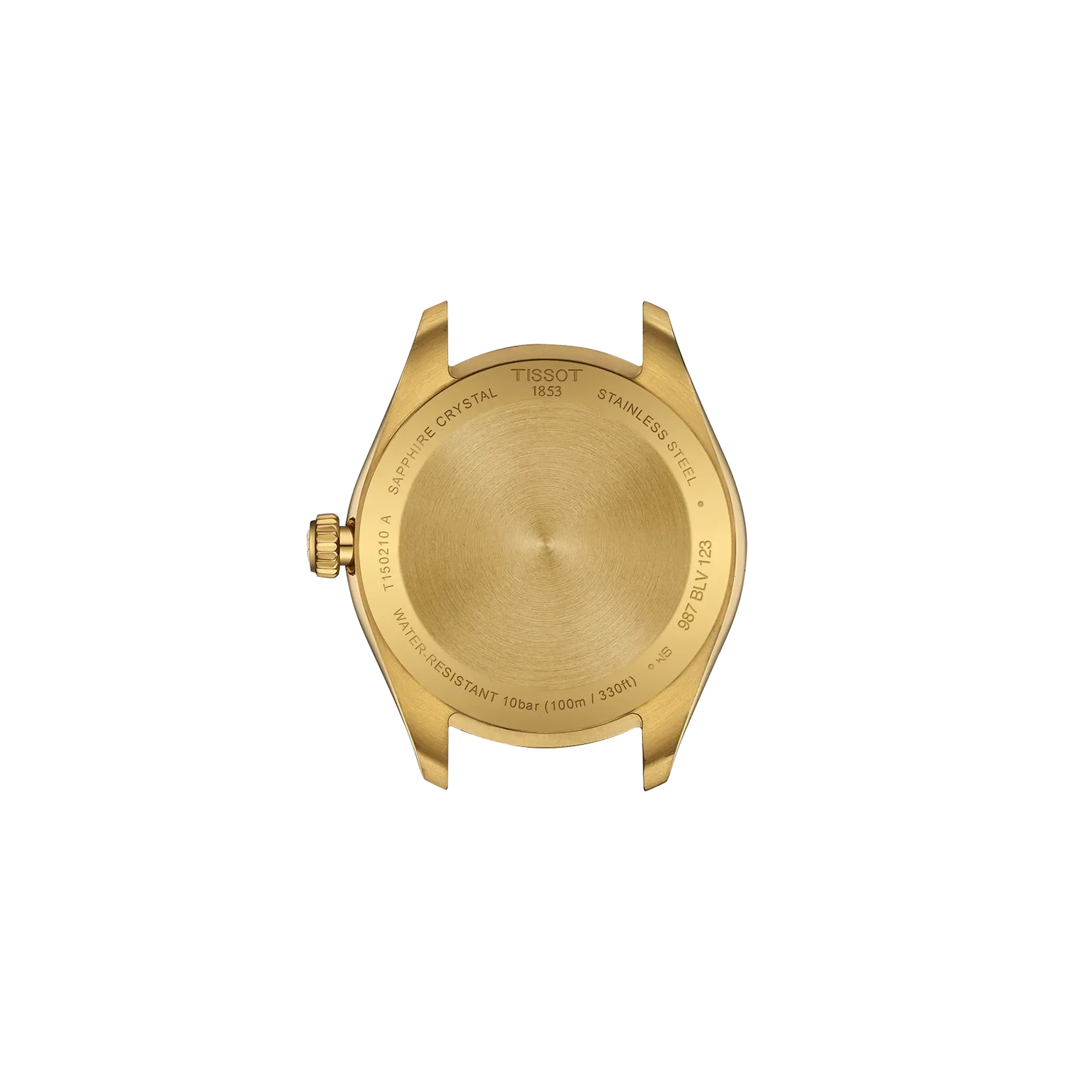 TISSOT T150.210.33.021.00 Elegant Swiss Design Stainless Steel Case Water Resistant Quartz Movement - Image 3