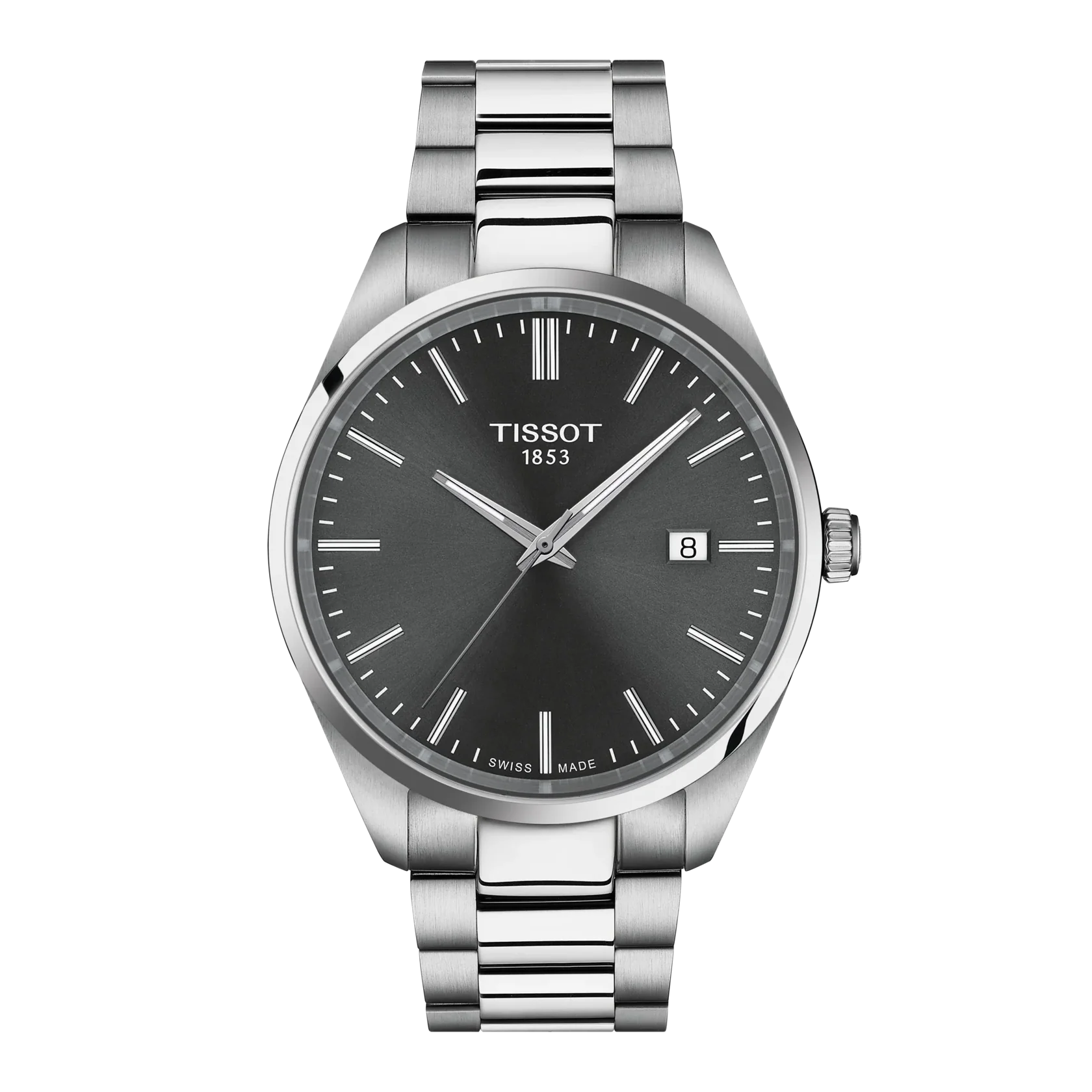 TISSOT T150.410.11.081.00 Swiss Automatic Movement Water Resistant 316L Stainless Steel Elegant Design - Image 8