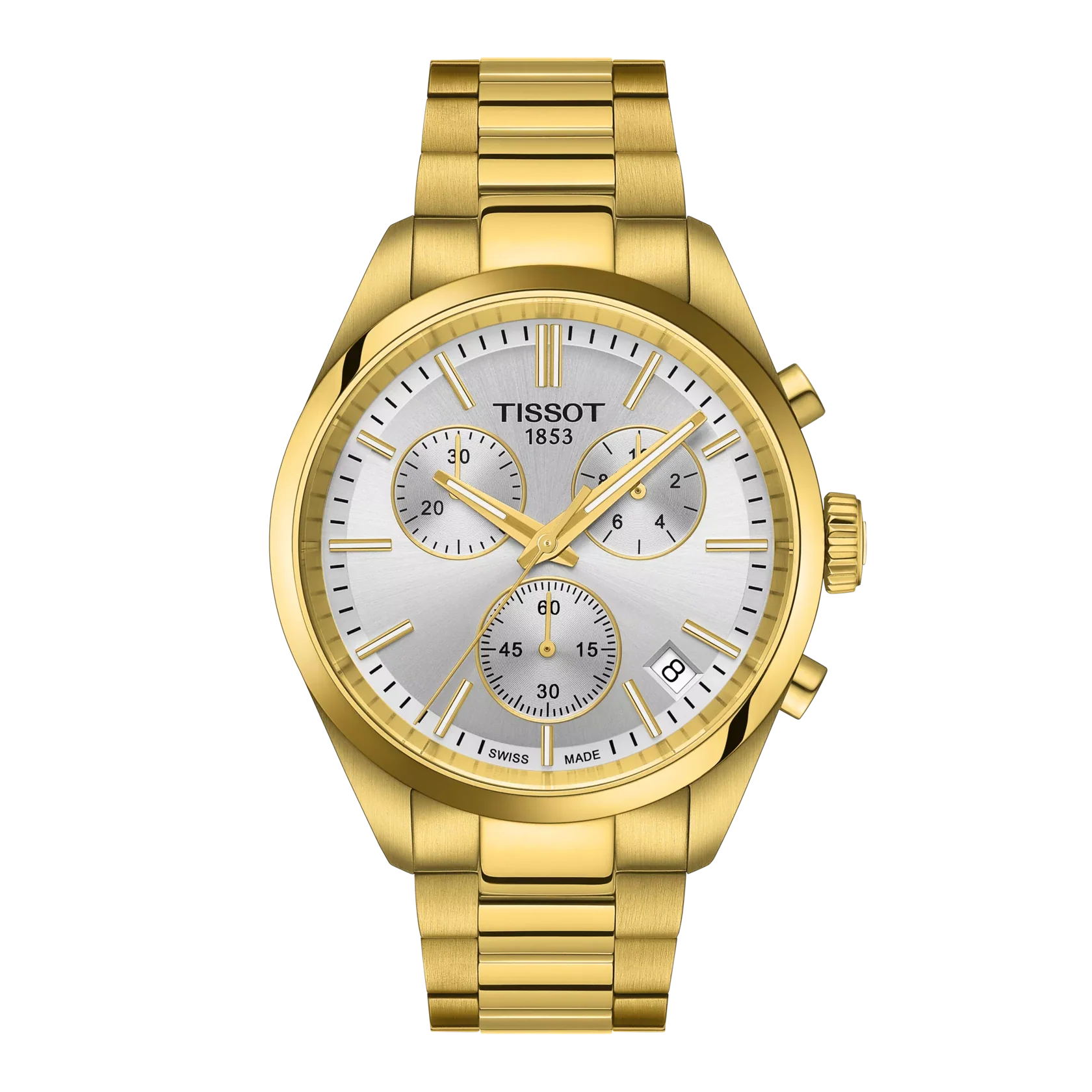 TISSOT T150.417.33.031.00 Swiss Automatic Movement Stainless Steel Water Resistant Elegant Design - Image 5