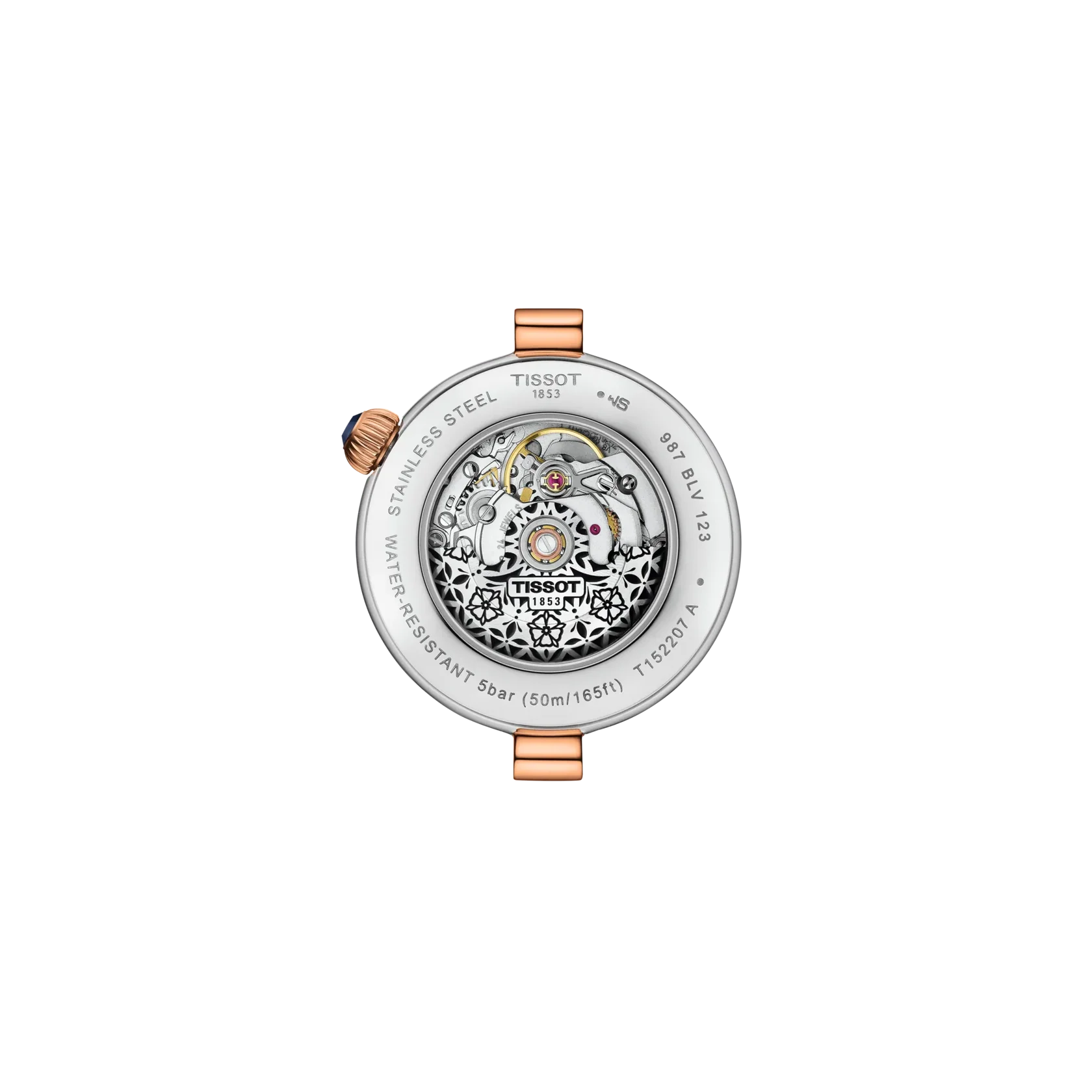 TISSOT Desire T1522072211100 28mm Automatic Ladies Watch - Image 3