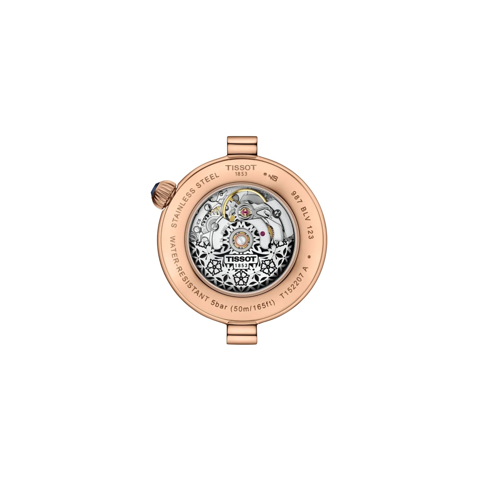 TISSOT Desire T1522073613100 28mm Automatic Ladies Watch - Image 3