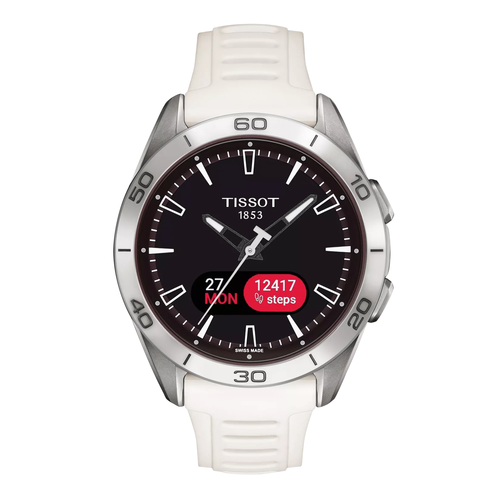 TISSOT T153.420.47.051.03 Swiss Automatic Movement Water Resistant 100m Elegant Stainless Steel Design - Image 6