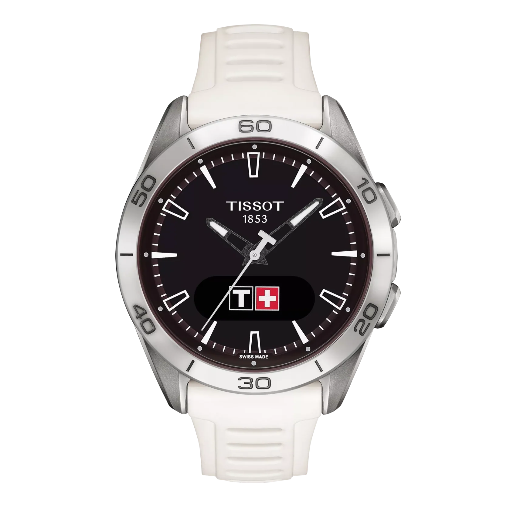 TISSOT T153.420.47.051.03 Swiss Automatic Movement Water Resistant 100m Elegant Stainless Steel Design - Image 7
