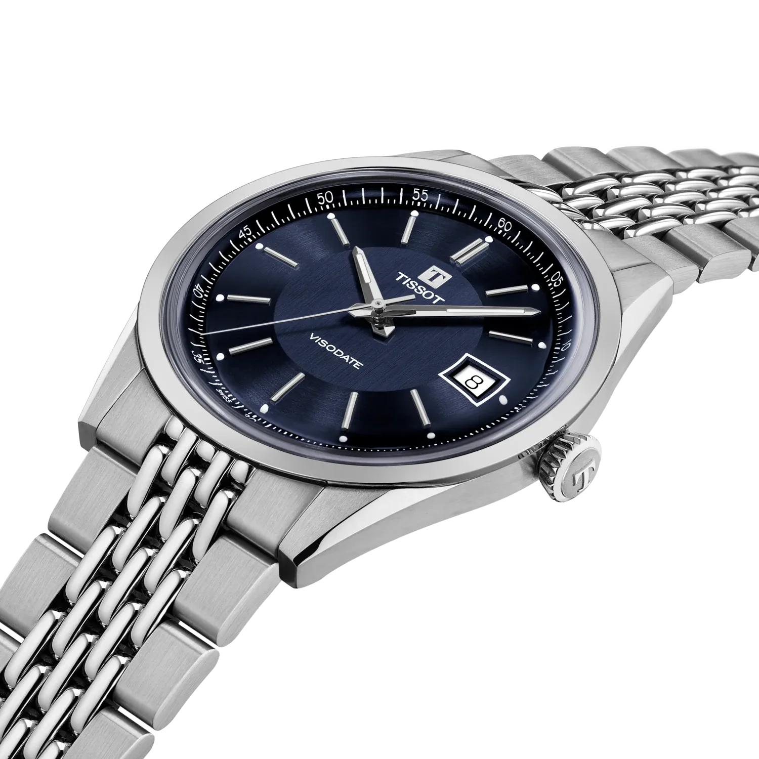 TISSOT T1574071104100 TISSOT Visodate 39mm - Image 5