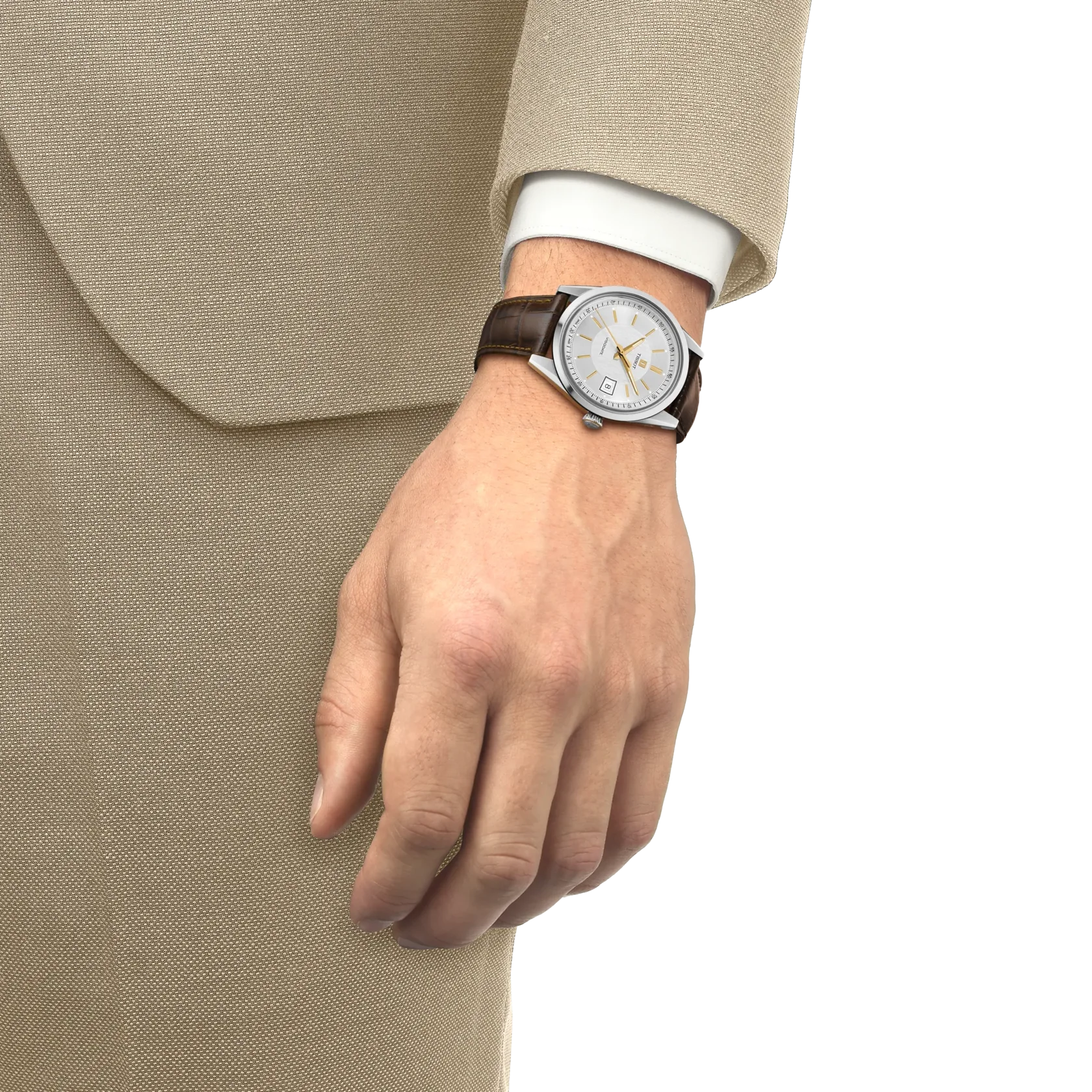 TISSOT T1574071603100 TISSOT Visodate 39mm - Image 4